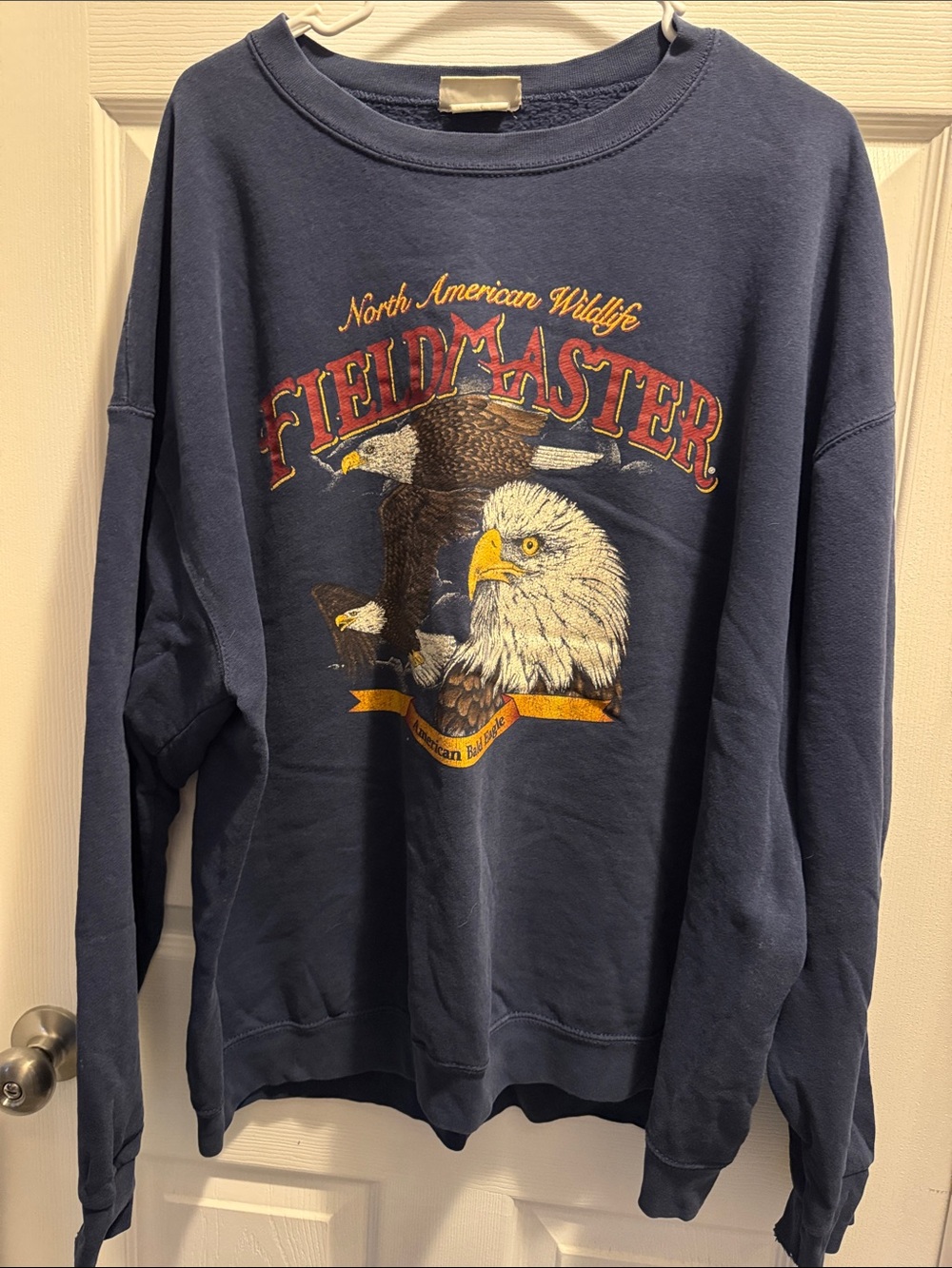 Fieldmaster North American Wildlife Navy Crewneck Sweatshirt